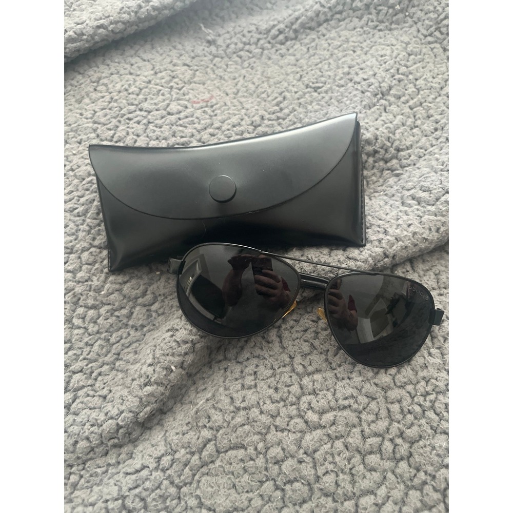 Police sunglasses with case